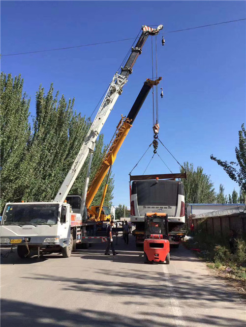 城固县港口集装箱搬运案例